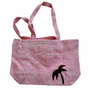 Woven tote · Pink · LHY99599CA-1