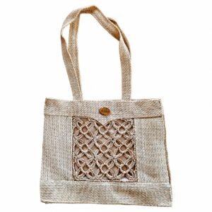 Woven tote · Cream · LHY99770CK