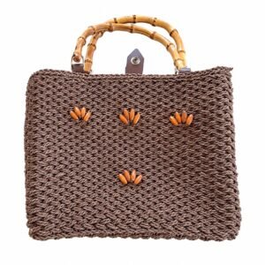 Woven handbag · Brown · SB9209-38