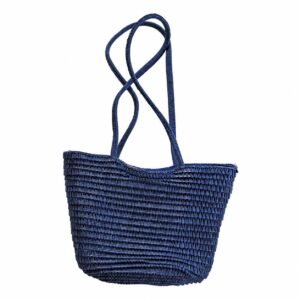 Woven bucket shoulder bag · Navy · TF2000145
