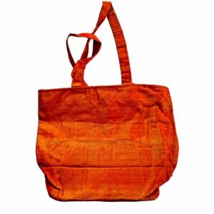 Shantung tote · Orange